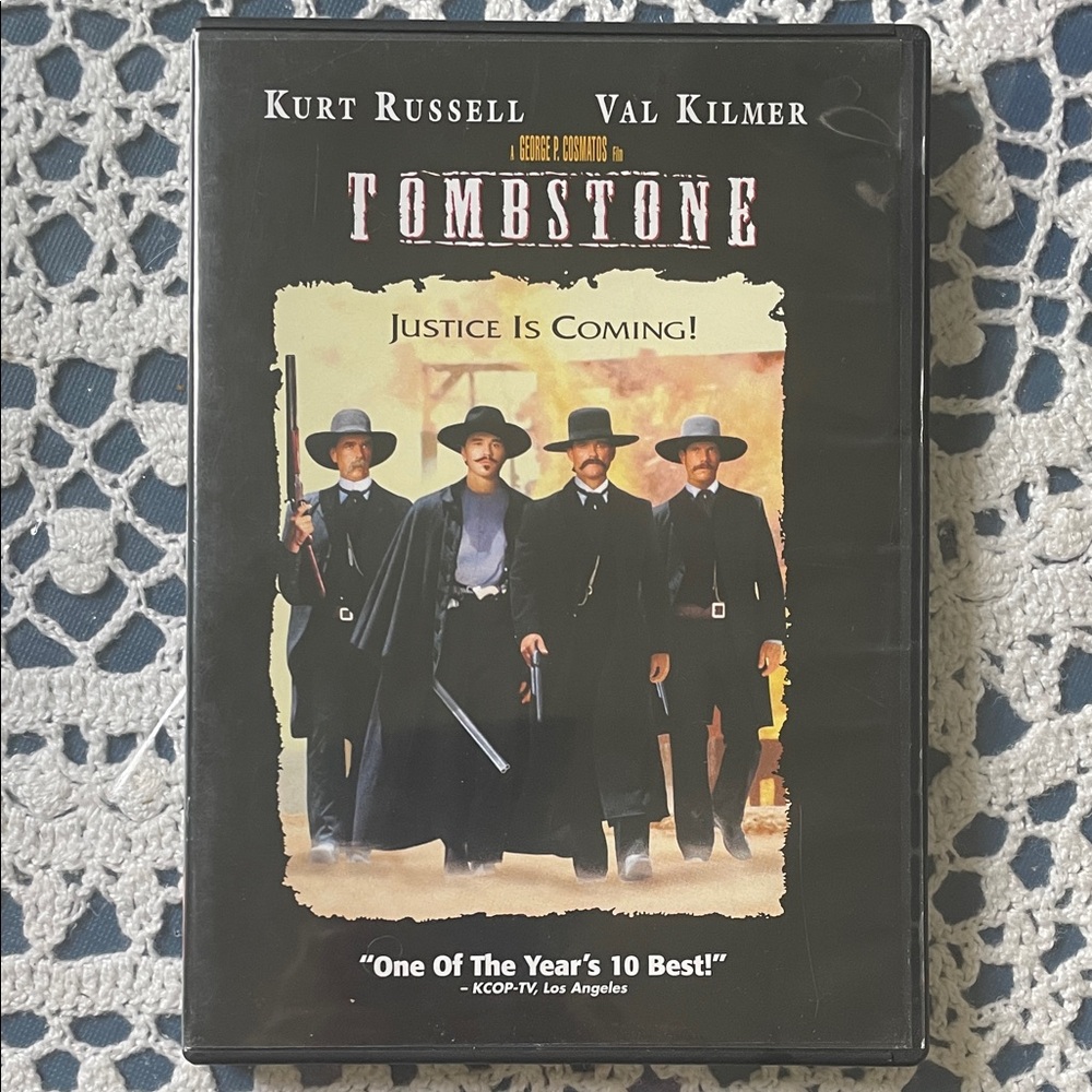 ‼️3/$15‼️ Tombstone DVD Cover 3/$15 and 6.99 shipping!